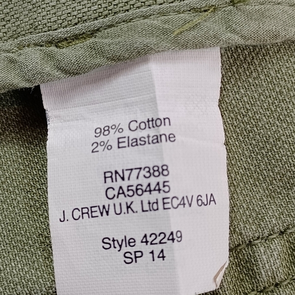 Madewell womens utility size medium long sleeve button front jacket pockets b3 - Picture 4 of 10